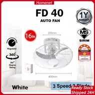 🔥LOWEST-PRICE🔥UMS Auto Fan 16 Inch Ceiling 360 Degree UAF-16 Ceilling fan Kipas Siling