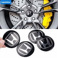 【XPS】Honda 4pcs 56mm Car Wheel Center Hub Cap Emblem Sticker for civic city Mugen U-219