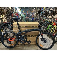 Camp Maven 9 20” (451)Shimano 9speed Folding Bike