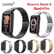 Steel Band Straps For Huawei Band 6 Wristband Bracelet Replacement Strap For Huawei Band 6 Pro/Honor