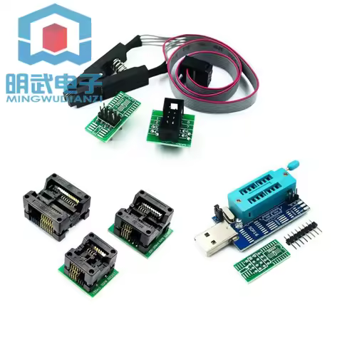 CH341A 24 25 USB Programmer Router DVD Motherboard Graphics Card Brush BIOS Burning Board