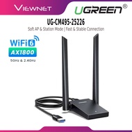 UGREEN UG-CM495-25226 WIRELESS ADAPTER DUAL BAND AX1800 WITH HIGH-GAIN 2.4HZ | 5GHZ | SUPPORT WIFI 6