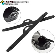 SUYO Flippers Fin Strap, Elastic Durable Swimming Fin Strap, Universal Adjustable Rubber Fin Flipper