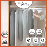 [LOCAL STOCK] Breathable Garment Bag Dustproof Clothes Cover Zipper Storage Travel Beg Baju 防尘衣罩