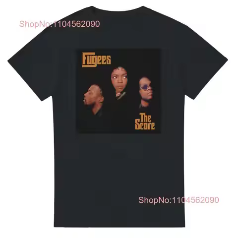 Fugees The Score T Shirt Lauryn Hill 90s Hip Hop Vinyl Album Art Throwback Rap Ready or Not Music lo