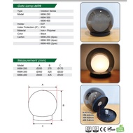 Outdoor Globe Gate Light, Pillar Light, Globe Ball Light E27 Holder. Modern Gate Light, Hot Deal