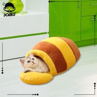 [ Cat Bed Pet Bed Pet Supplies Cozy Sleeping Dog Bed Cat House for Dog Puppy Cats Kitten