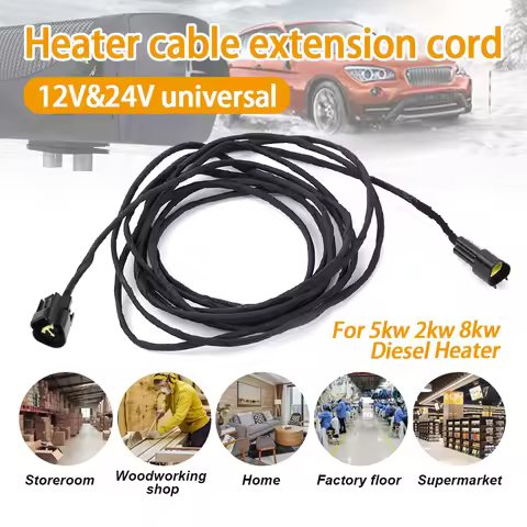 2kw/5kw/8kw Auto 12V 24V Diesel Heater LCD Screen Diesel Heater Cable Adapter Automotive Accessories