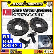 KHI Helmet Side Cover Washer & Screw XDOT G518 LASER Ranger MVSTAR MV Sport LTD Advent KHI SGV CRUIS
