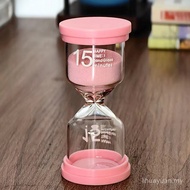 Hourglass Timer Children Students Learning Time Management 20/30/60 Minutes Glitter Bottle Decoratio