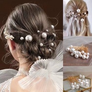 1-20Pcs Rhinestone Sweet Crystal Bridal Vine Tiara Hairband French Fairy Hair Clip Flower Pearl U-sh