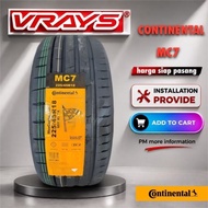 CONTINENTAL MC7 16" 17" 18" 19" INCH Maxcontact 7 Tyre(Provide Installation)