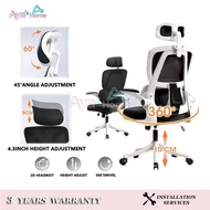 JOK Ergonomic Gaming Chair Office Computer Study Lumbar Support 4D Arms Headrest With Wheels Adjusta