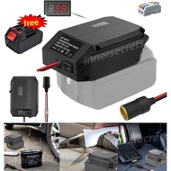 【IN STOCK】DC 18V To 12V Step Down Converter For Makita18/21V Li-ion Battery Cigarette Lighter Adapte
