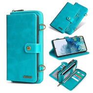 Detachable wallet backpack Leather phone case for Samsung Galaxy M21 A20E A40 A50 A51 A70 A71 S8 S9