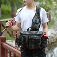 Large Capacity Fishing Bag Beg Pancing Mancing Multifunction Fishing Tackle Bag Waterproof Waist Bag