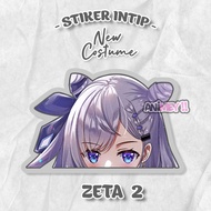 Stiker Intip Vestia Zeta New Costume / Anime Sticker Waterproof