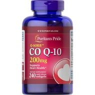 buy 3 get 1 free Puritan's Pride CoQ10 200mg 240 tablets latest model