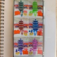 (RAINBOW SHOP) Set periuk desini 16pcs
