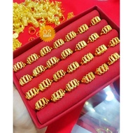 24k Crystal Plated Ring + 24k Gold Plated