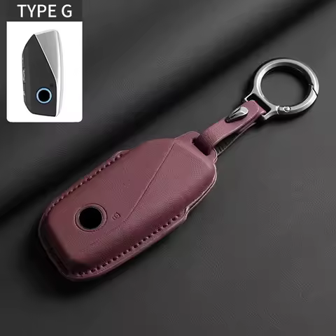 Car Key Case Cover for BMW 7 Series 735i 740Li X7 X1 U11 2023 I7 G07 LCI XM X1 X3 G01 X4 G02 X5 F15 