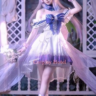 Genshin Impact Cos Sangonomiya Kokomi Cosplay Women's Clothing Phantom Dream Dress