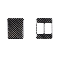 BRZ86Interior Carbon Fiber Seat Central Control Heating Button Sticker TRDSTI Change the decorative 