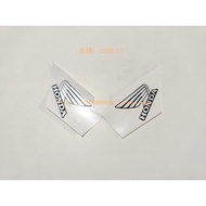 New Dazhou Honda Accessories Cracking SDH125T-31-37-37A Left Right Side Cover Wings Silver Decal Log