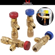R410A R32 R22 Refrigeration Charging Valve Adapter Air Conditioning Safety Gas Valve Kit R410A R32 R