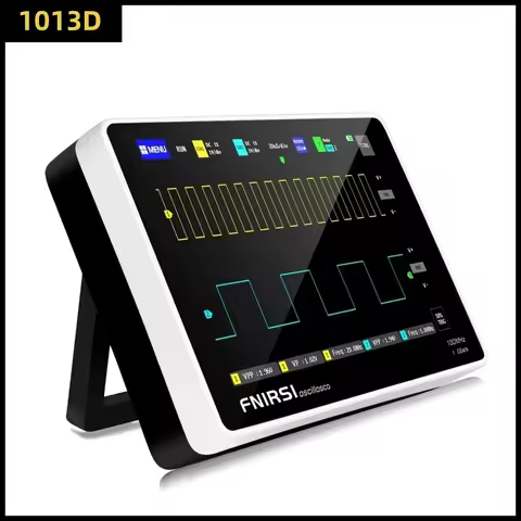 FNIRSI-1013D TC3 Digital Tablet Oscilloscope Dual Channel 100M Bandwidth 1GS Sampling Rate Mini Tabl
