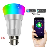 หลอดไฟควบคุมแอพพลิเคชั่นกว้างหลอดไฟอัจฉริยะเชื่อมต่อ Wi-Fi S1mple สำหรับห้องนอนบ้านห้องนั่งเล่น JRA-