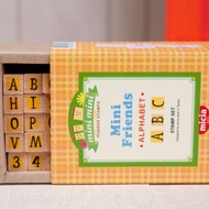 大寫英文字母 塗鴉風字體 印章組