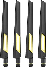 4Pcs Wifi Router Antenna for RT‑AX88U AX6000 2.4G/5G Dual Band 10dB SMA Network Card Antenna