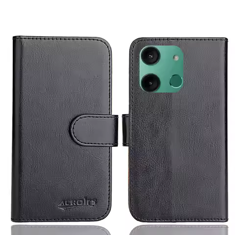HMD Aura Case 6.56" 6 Colors Flip Ultra-thin Fashion Customize Soft Leather Exclusive Phone Crazy Ho
