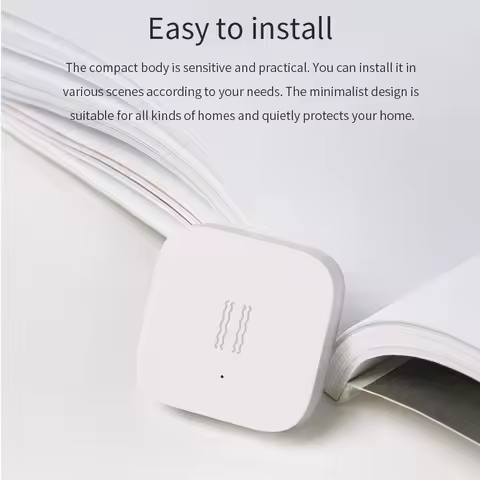 Aqara Smart Vibration Sensor Zigbee Motion Shock Sensor Detection Alarm Monitor Built In Gyro For Mi