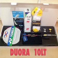 Yonex Duora 10 LT (New Color) 8in1 Badminton Racket Package SP