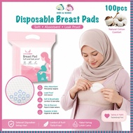 Mamababy Disposable Breast Pad HONEYCOMB 100Pcs (Connecting Mummy and Baby)