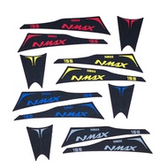Suitable for Yamaha NMAX155 Fuel Tank Sticker Fierce Moon Hat Pad 150N-MAX125 Fuel Tank Cap Body Sti
