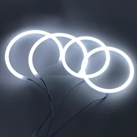 131/106 E90 E83 LED Angel Eyes Cotton SMD Halo Rings Light Headlights Running Light DRL Turn Light F