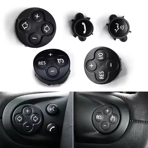 Car Multifunction Steering Wheel Volume Button Cover Cruise Control Switch Trim For BMW MINI Cooper