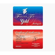 FURTHER TOP Gold Bar 5gram '' Classic '' 999.99