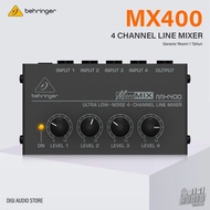 AUDIO MIXER MINI - 4 CHANNEL - BEHRINGER MICROMIX MX400 - LINE MIKSER