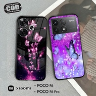 Softcase Glass For poco F6 & poco F6 PRO - Mobile Phone Case poco F6 & poco F6 PRO [T08].