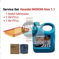 (Air Filter 28113-02750 +O/F 26300-2Y500 +lubrimaxx 5W30-4L Fully Synthetic Engine Oil) HYUNDAI iNOK