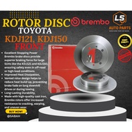 BREMBO ROTOR DISC TOYOTA KDJ121, KDJ150 330 MM FRONT ( SET )