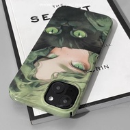 Beautiful Anime Hug Cat Girl Phone Case Suitable for iPhone XR 12PROMAX 11 14PRO 15PLUS 13PRO 14 7PL