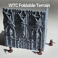 WTC foldable terrain for wargames Scene