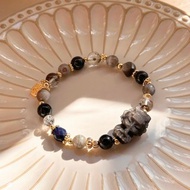 媽祖罩你 銀曜石 藍紋石 黑銅鈦 星輝骨幹 幽靈石 黑雲母