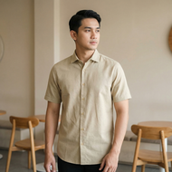 OnStyle Kemeja Oxford Lengan Pendek Hawai Mint Green - KMJ SS HAWAI MINT GREEN OS0001