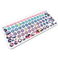 Silicone Keyboard Cover Skin for Logitech K380/Pebble Keys 2 K380s Multi-Device Bluetooth Keyboard, 